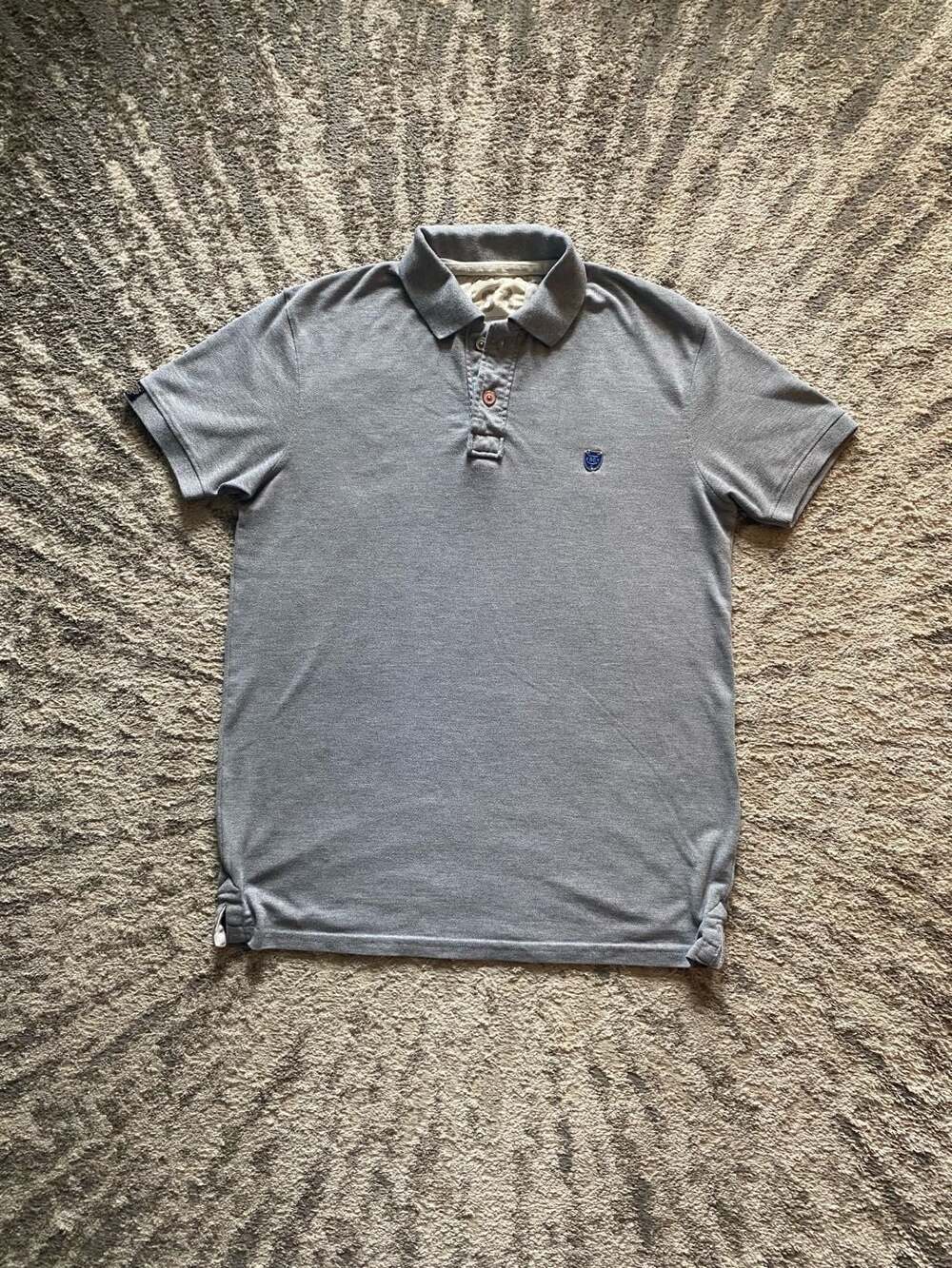 All Rugged Polo Shirt Size X-Large Gray Short Sleeve Re-Invention 96